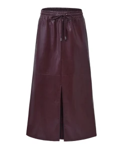 Dames rok bordeaux