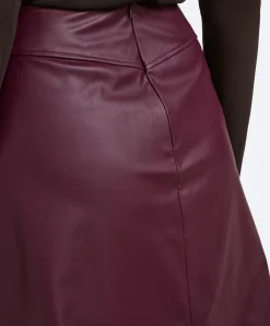 Dames rok bordeaux