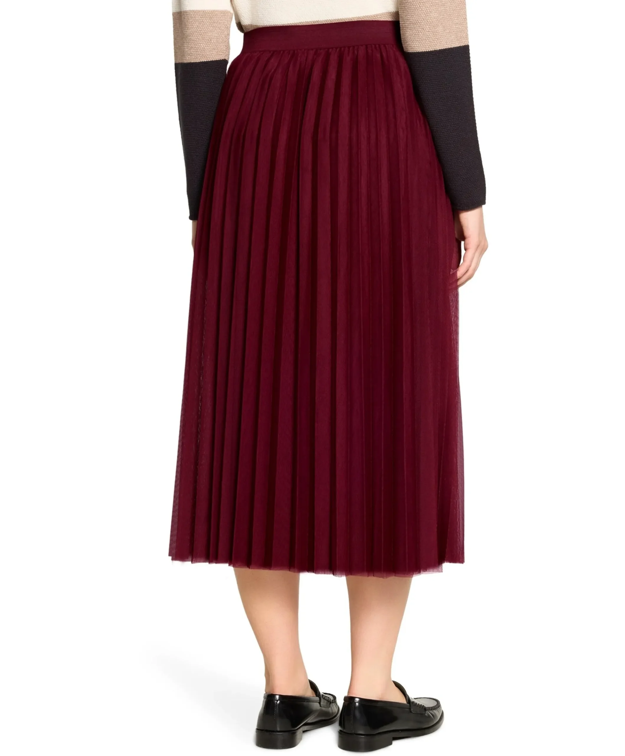 Dames rok bordeaux