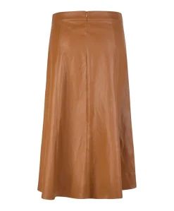 Dames rok bruin
