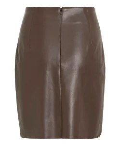 Dames rok bruin