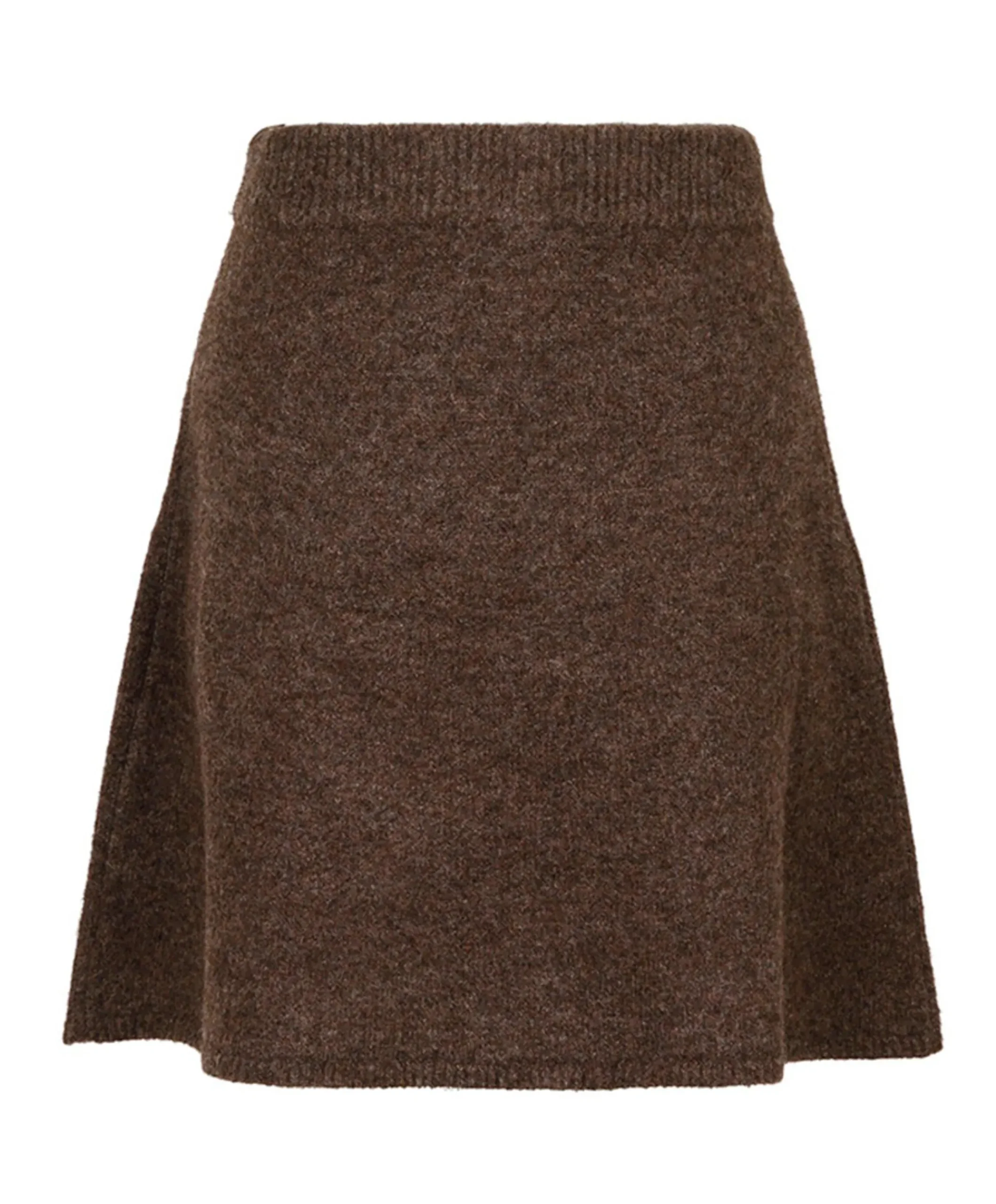 Dames rok bruin