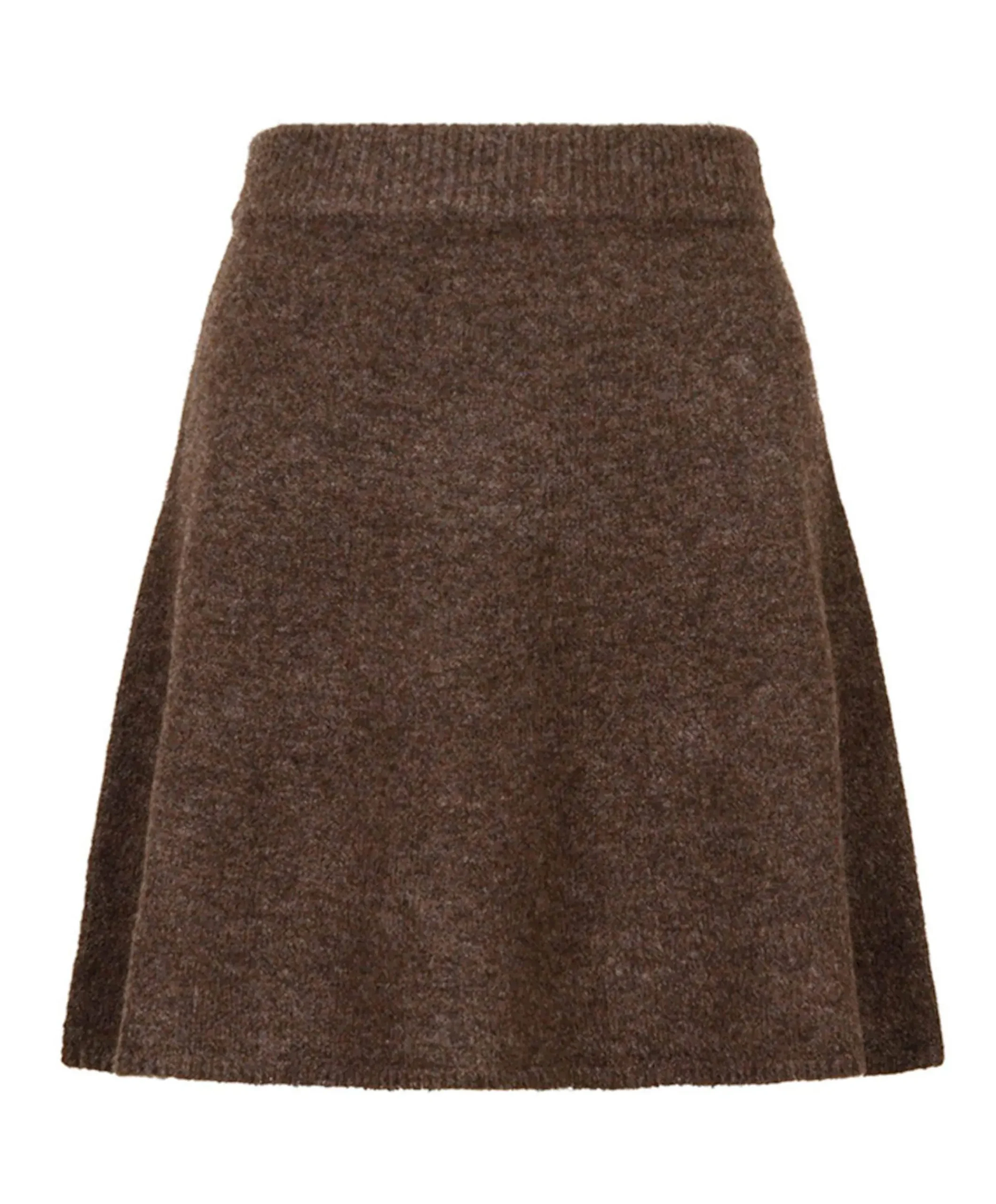 Dames rok bruin