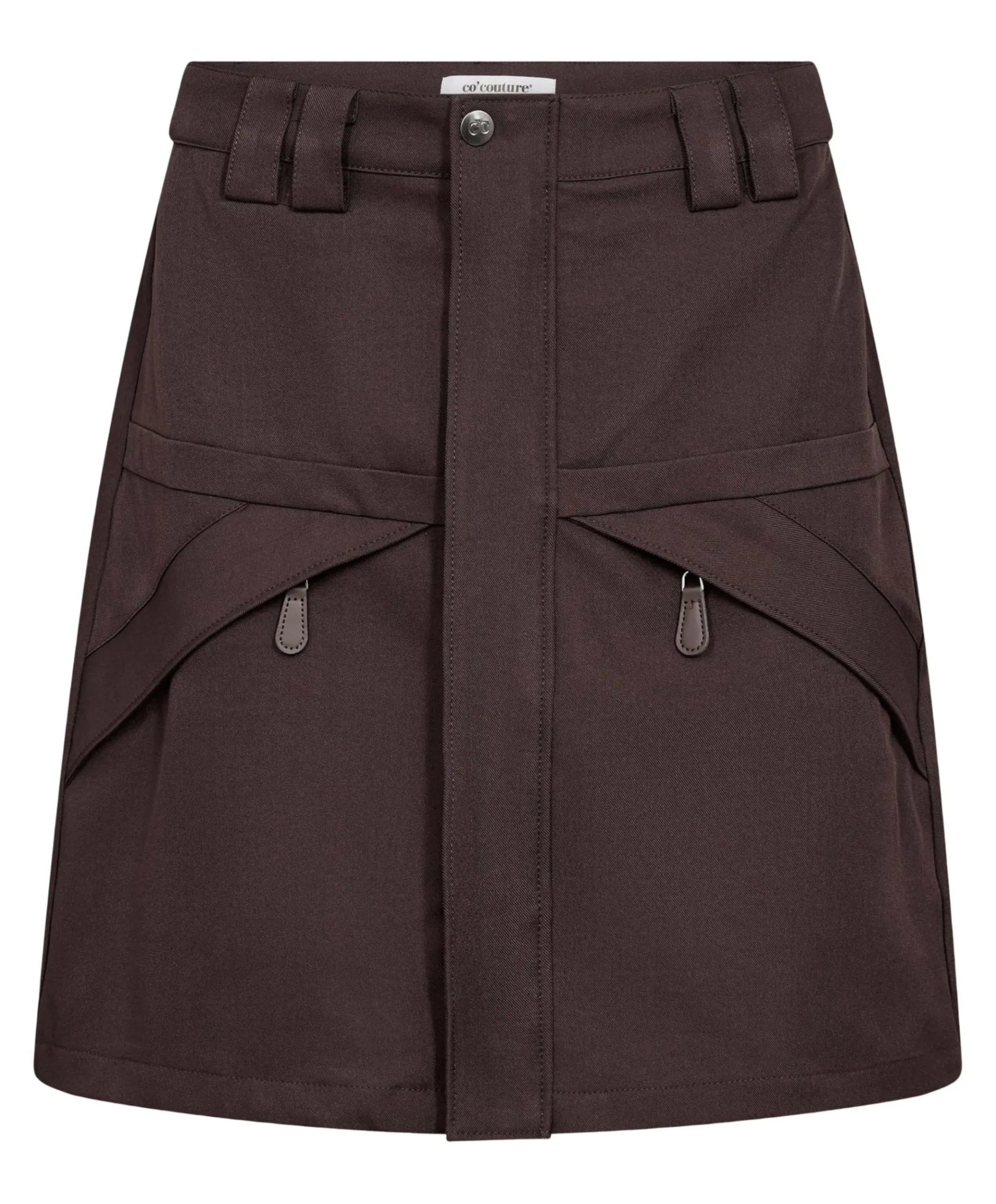 Dames rok bruin