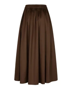 Dames rok bruin