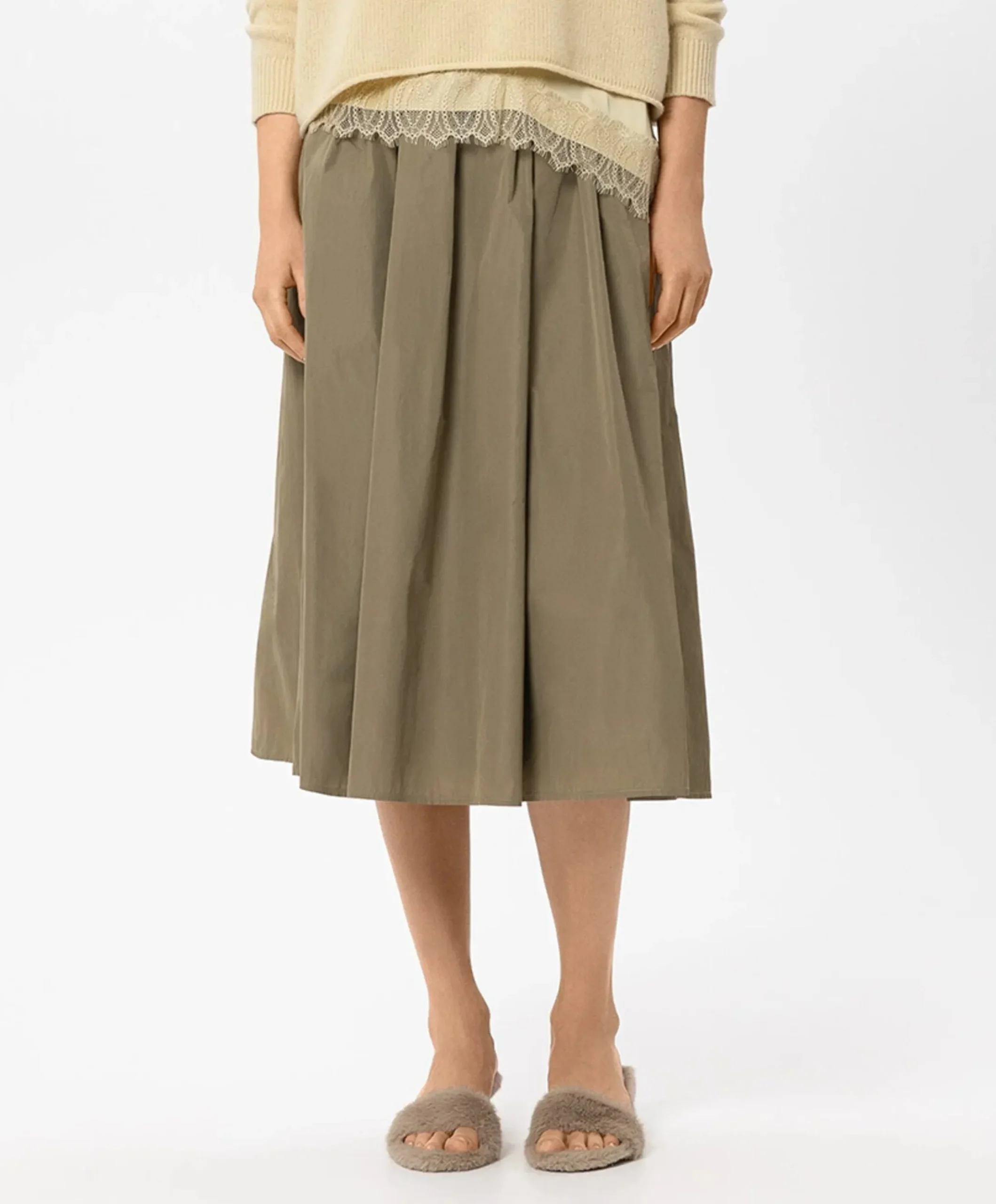 Dames rok groen