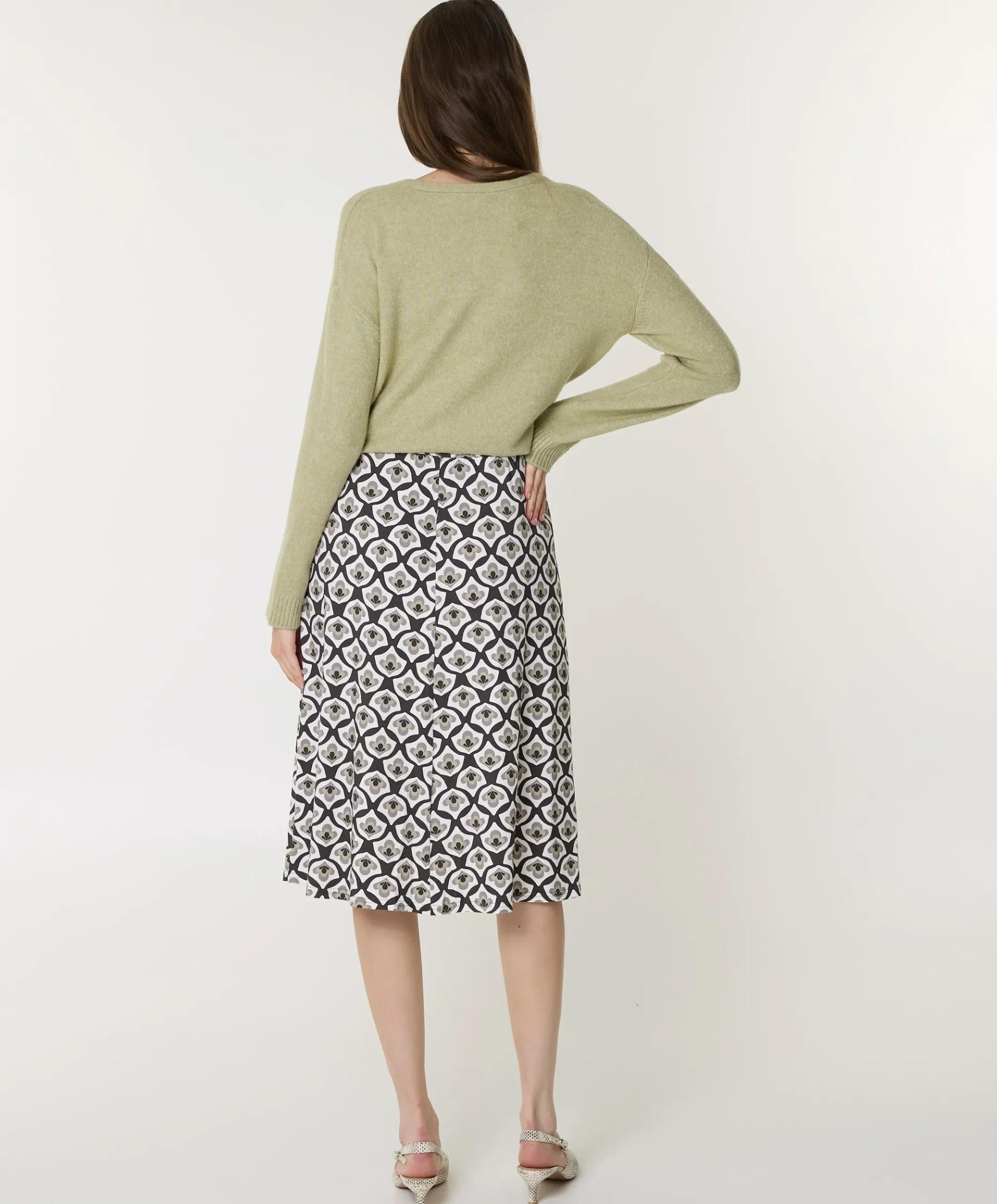 Dames rok groen