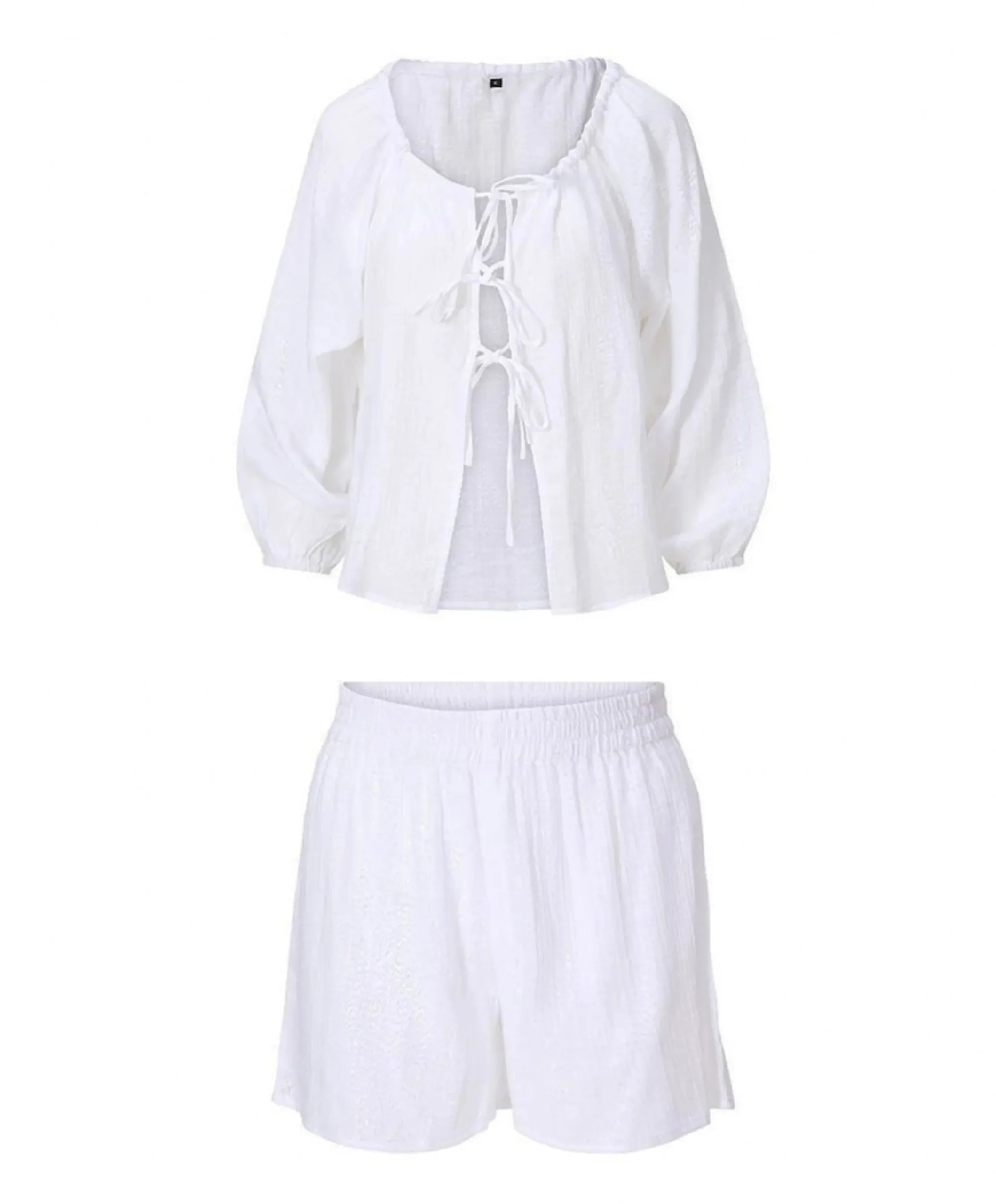 Dames set wit