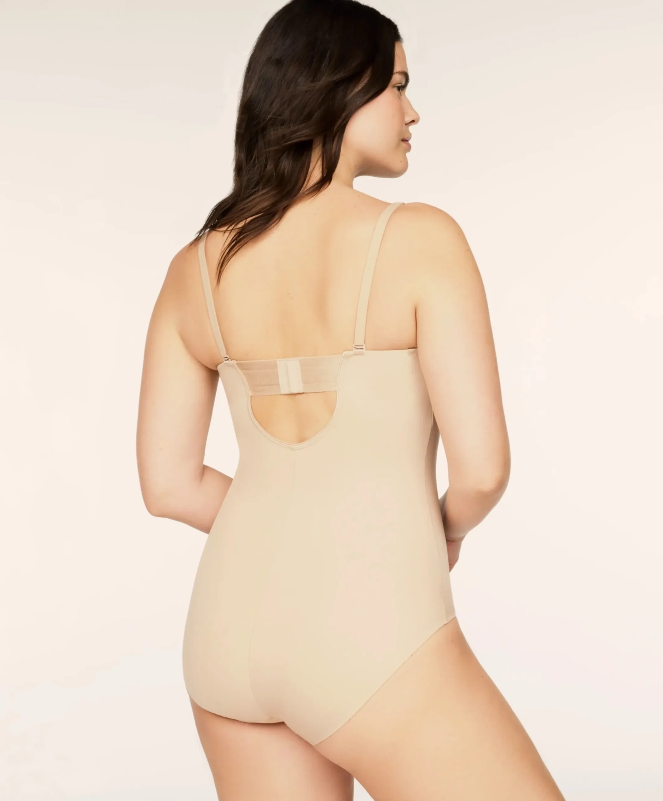 Dames shapewear body beige