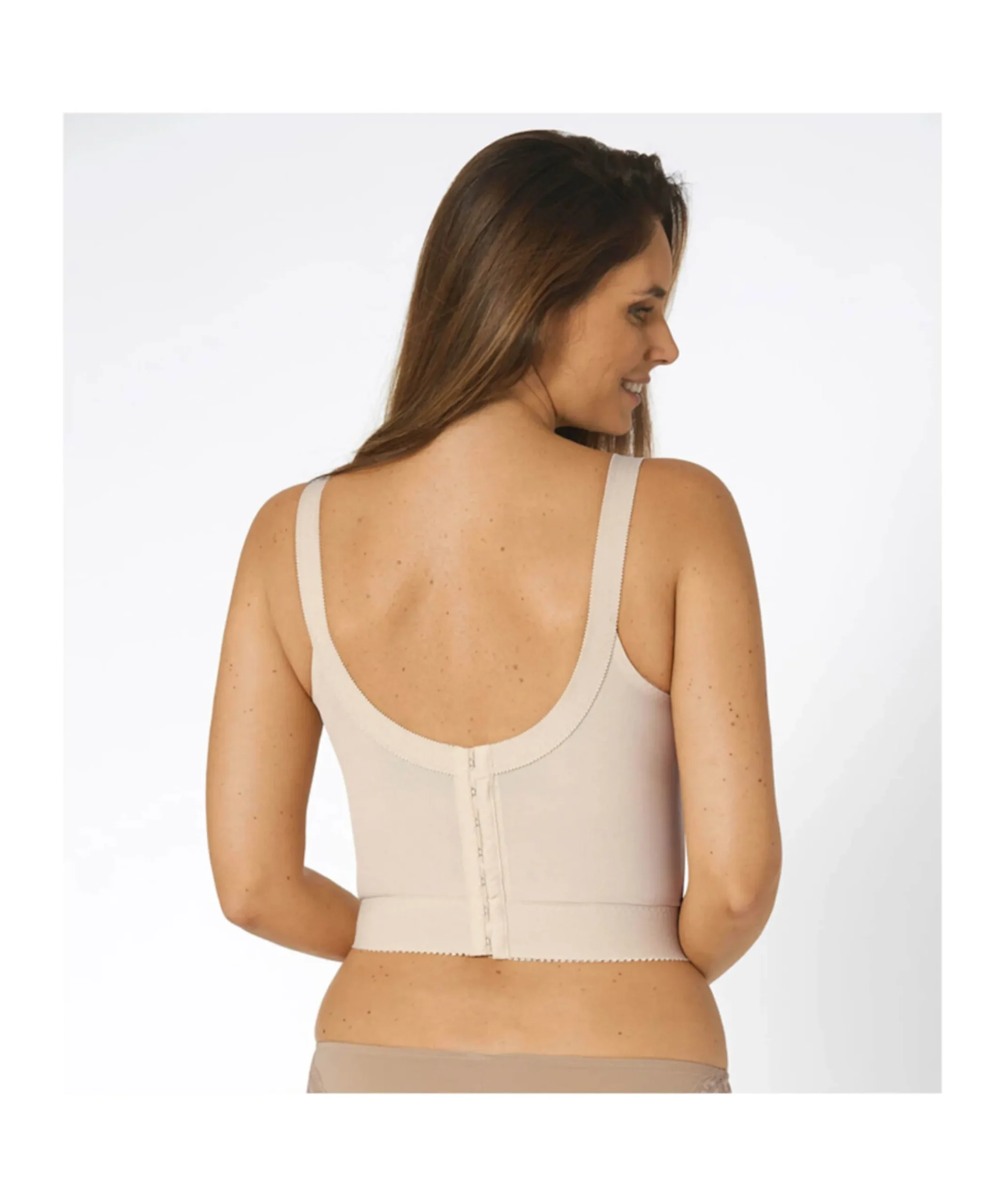 Dames shapewear body beige