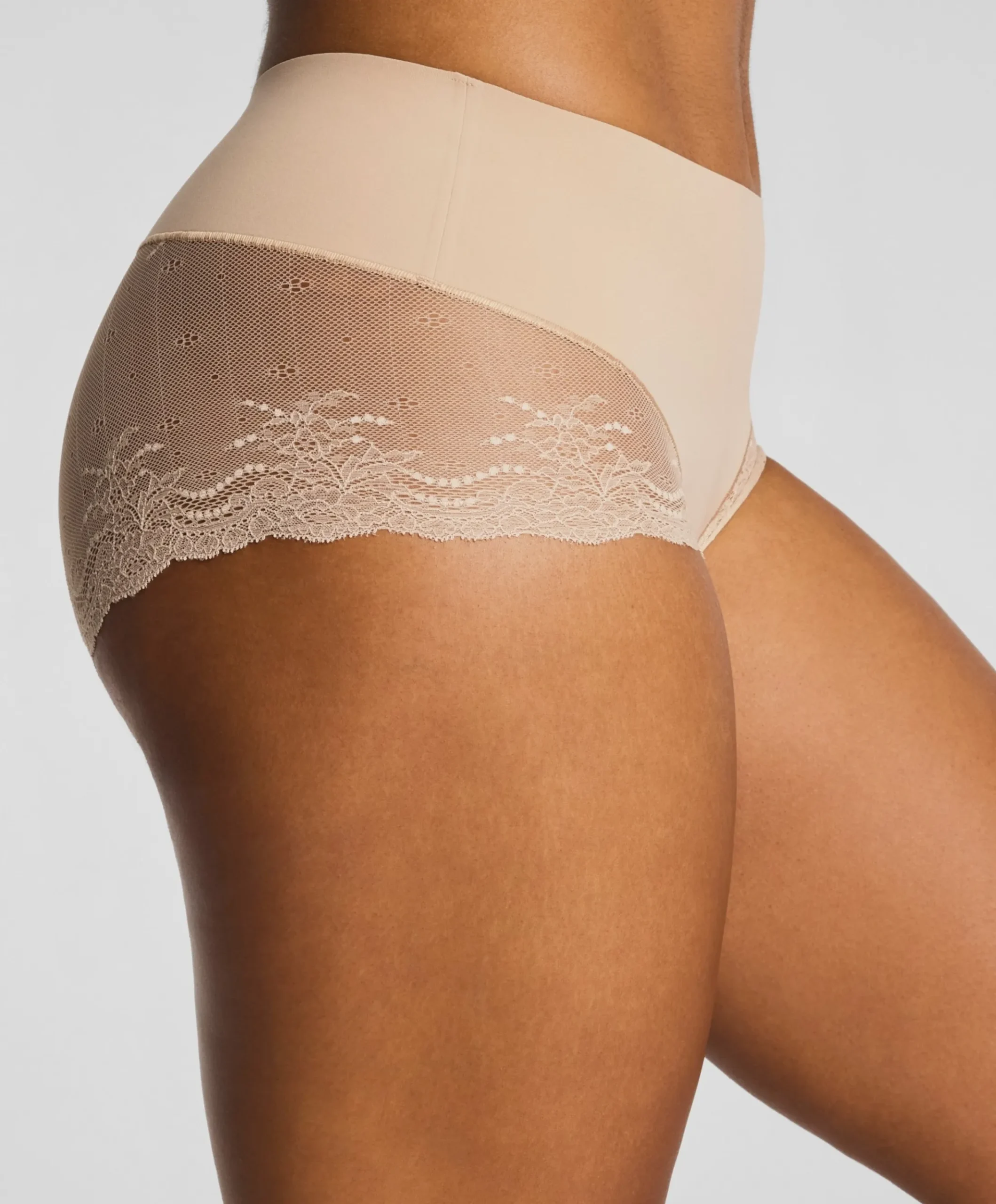 Dames shapewear slip beige