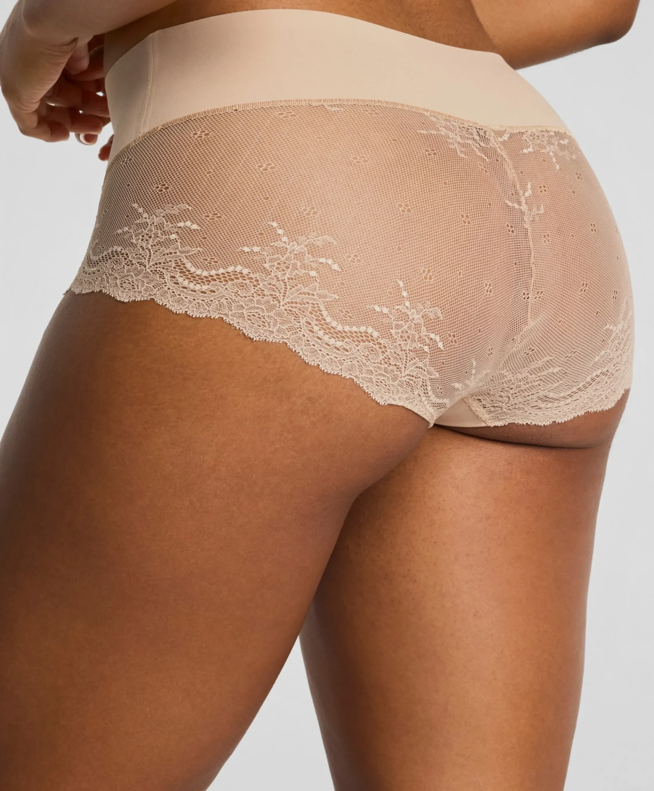 Dames shapewear slip beige