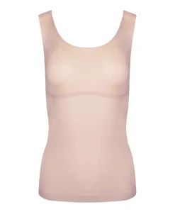 Dames shapewear top beige