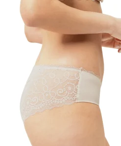 Dames shorts beige