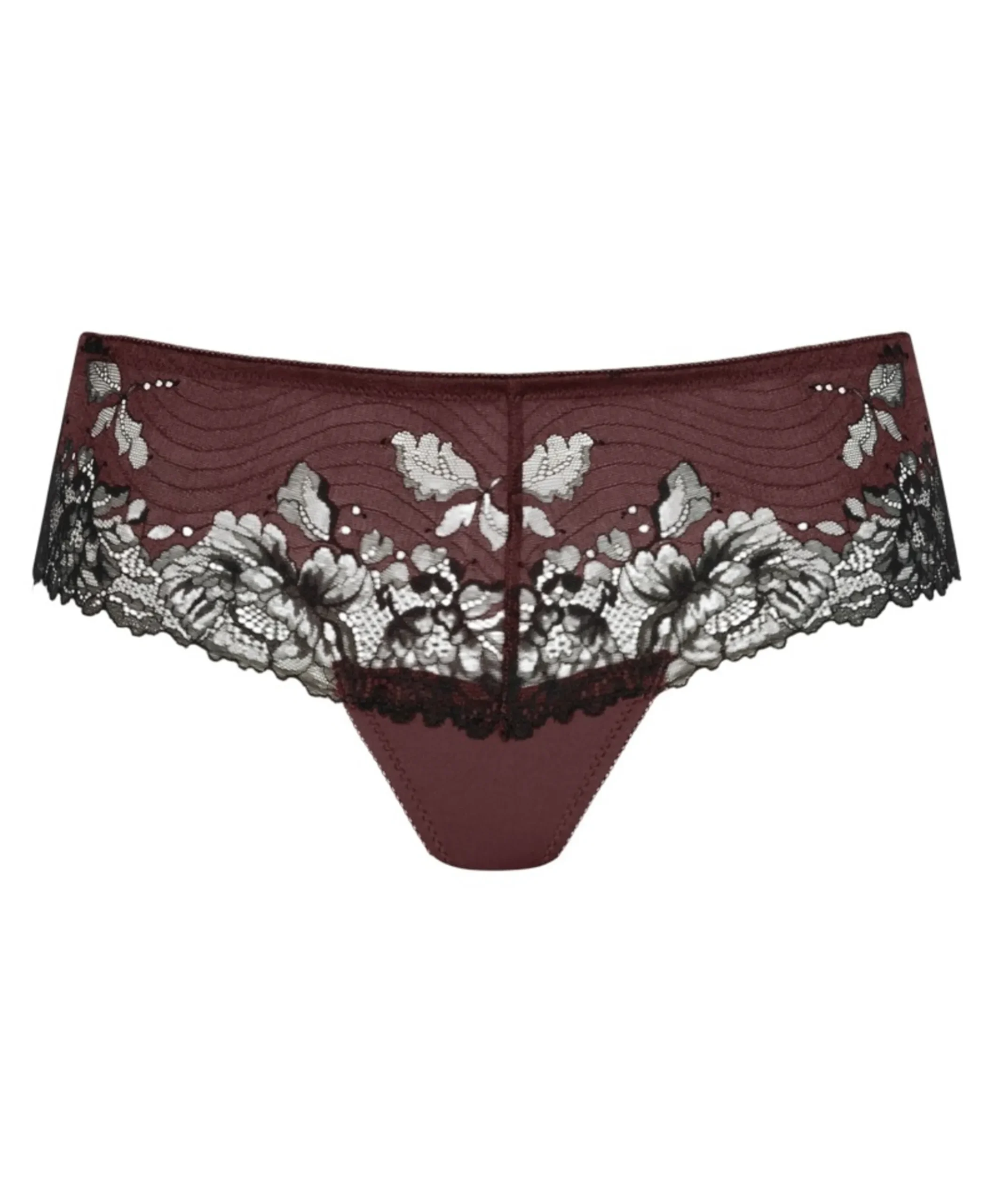 Dames shorts bordeaux