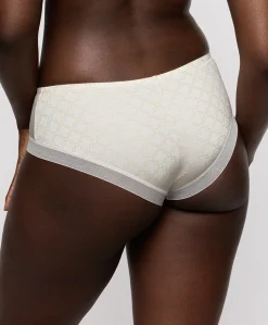 Dames shorts ecru