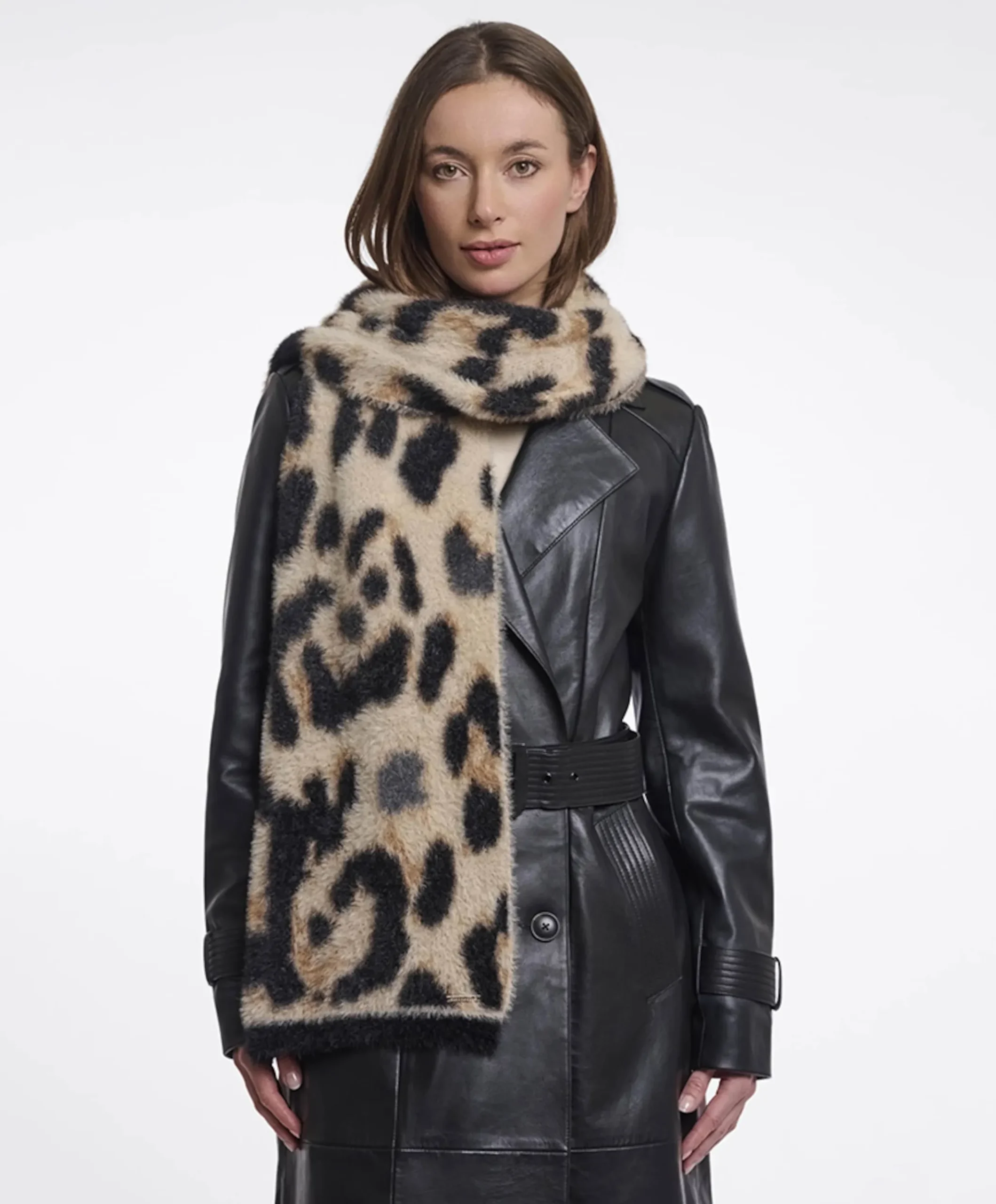 Dames sjaal beige