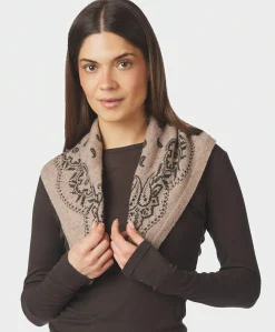 Dames sjaal beige