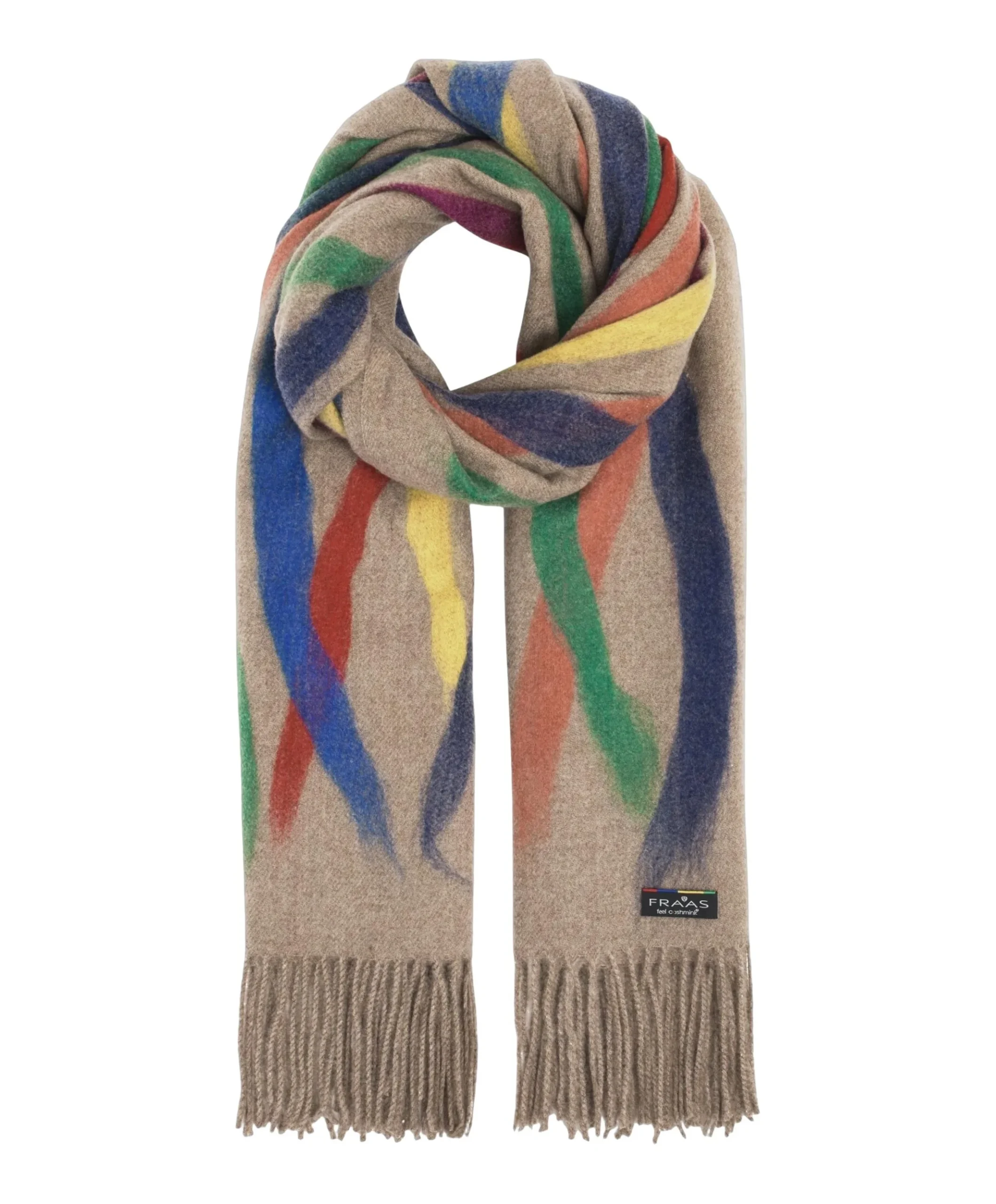 Dames sjaal beige