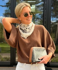 Dames sjaal beige