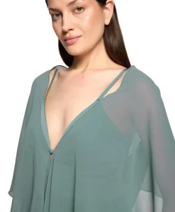 Dames sjaal blauw