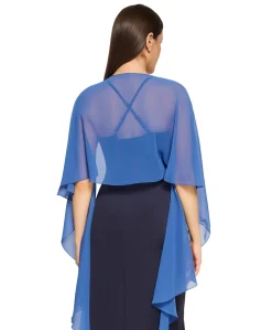 Dames sjaal blauw
