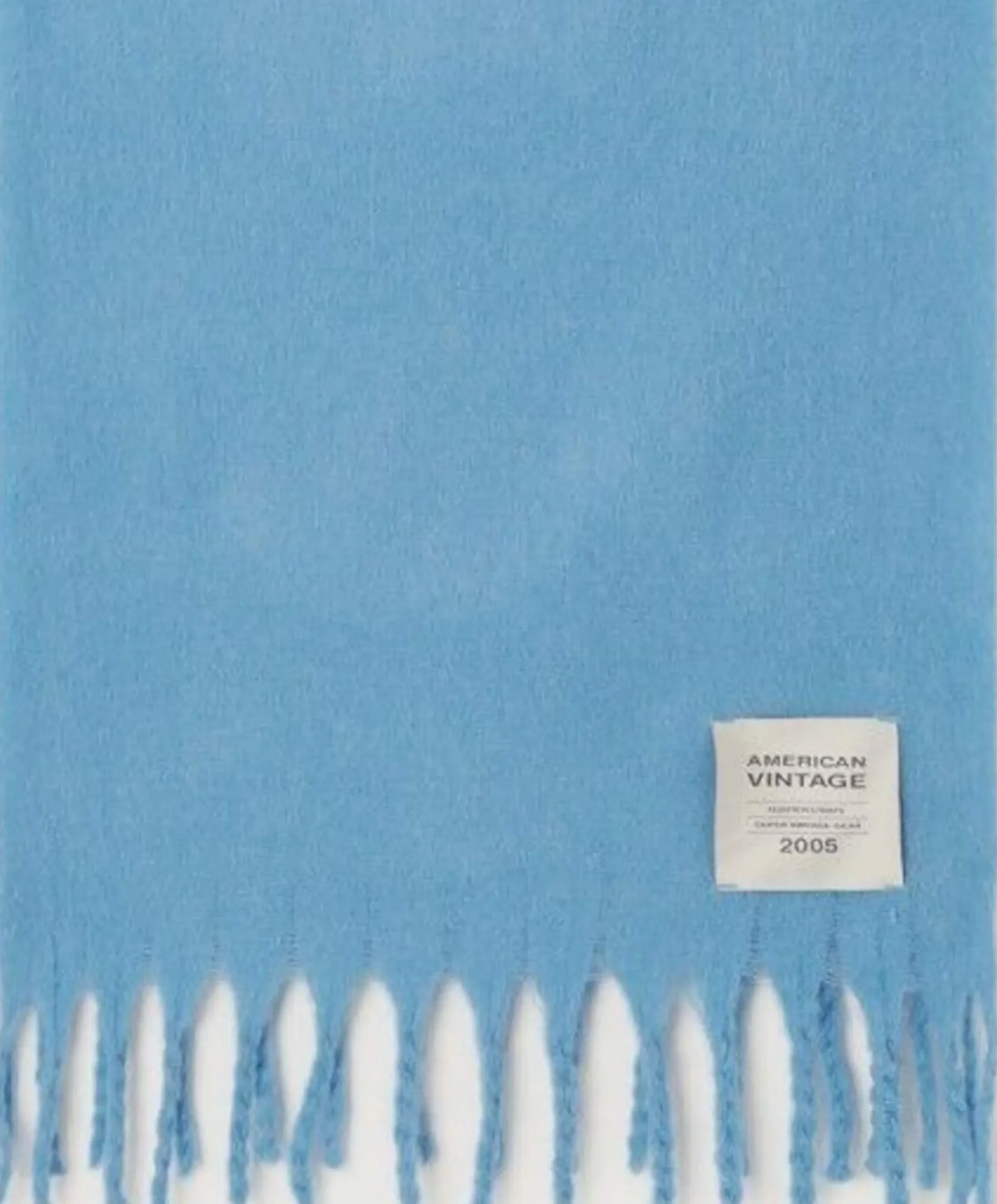 Dames sjaal blauw