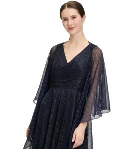 Dames sjaal blauw