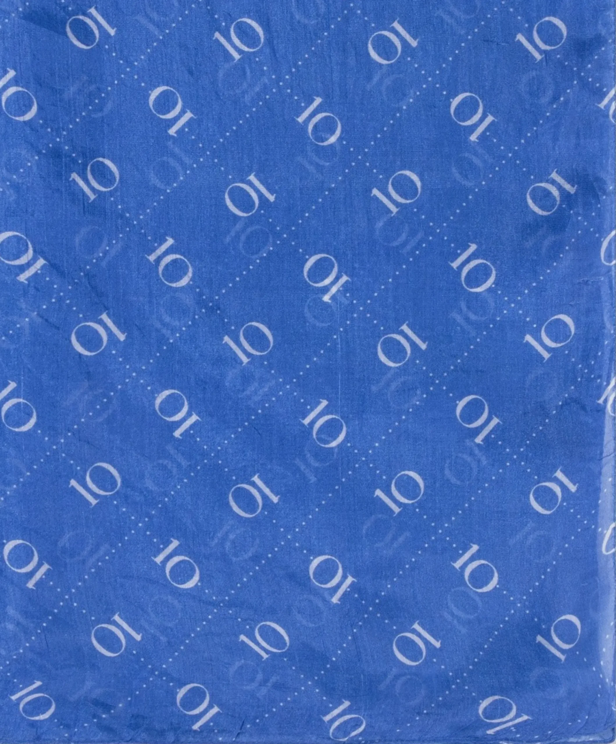 Dames sjaal blauw