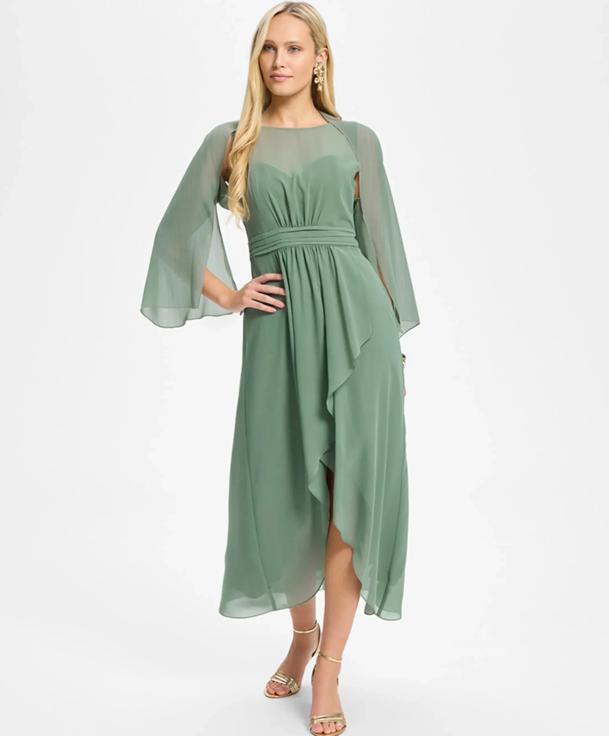 Dames sjaal groen