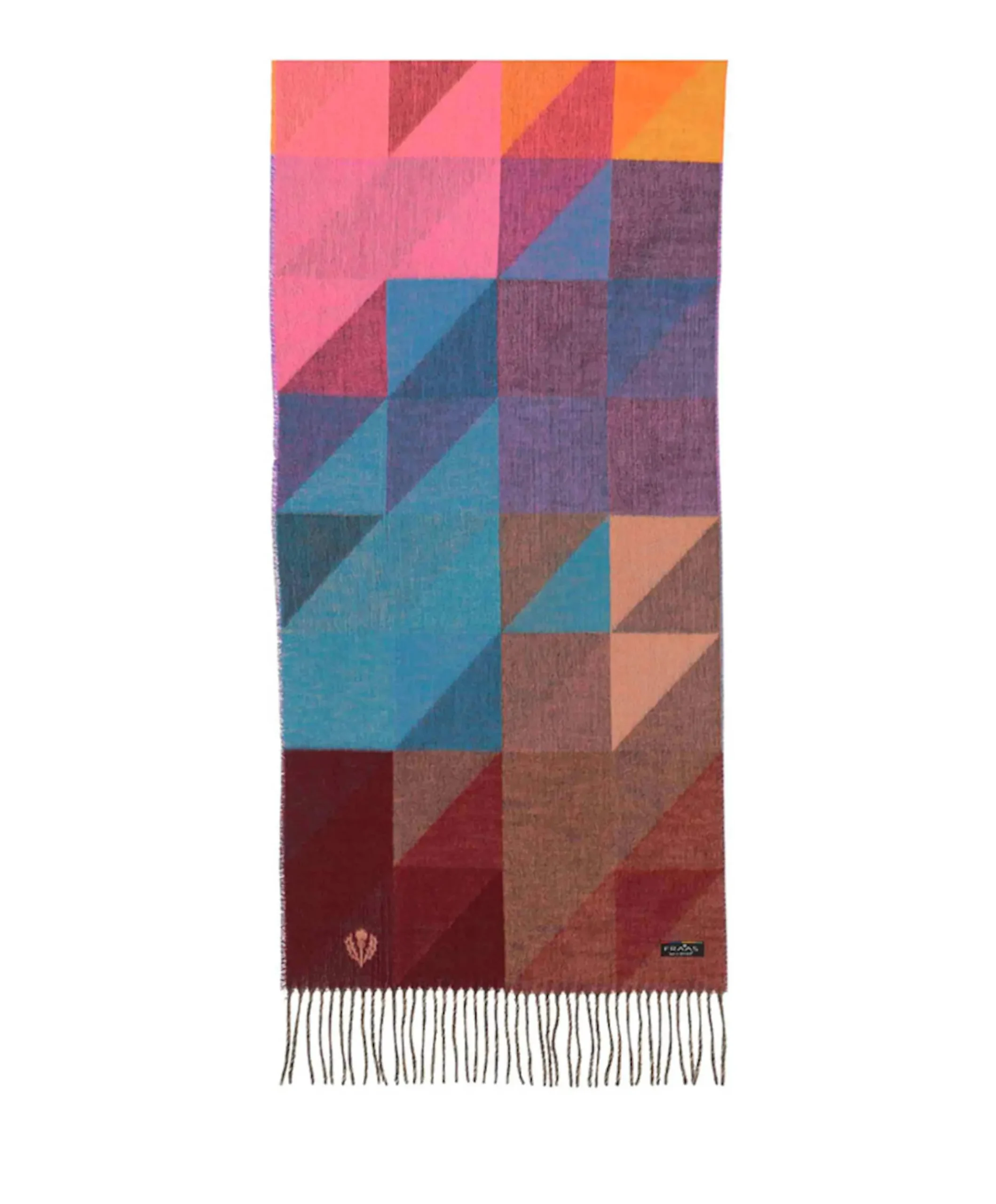 Dames sjaal multicolor