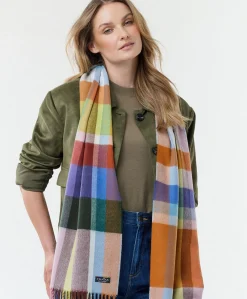 Dames sjaal multicolor