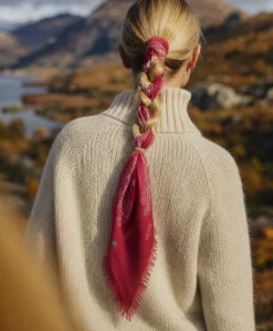 Dames sjaal rood