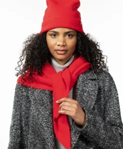 Dames sjaal rood