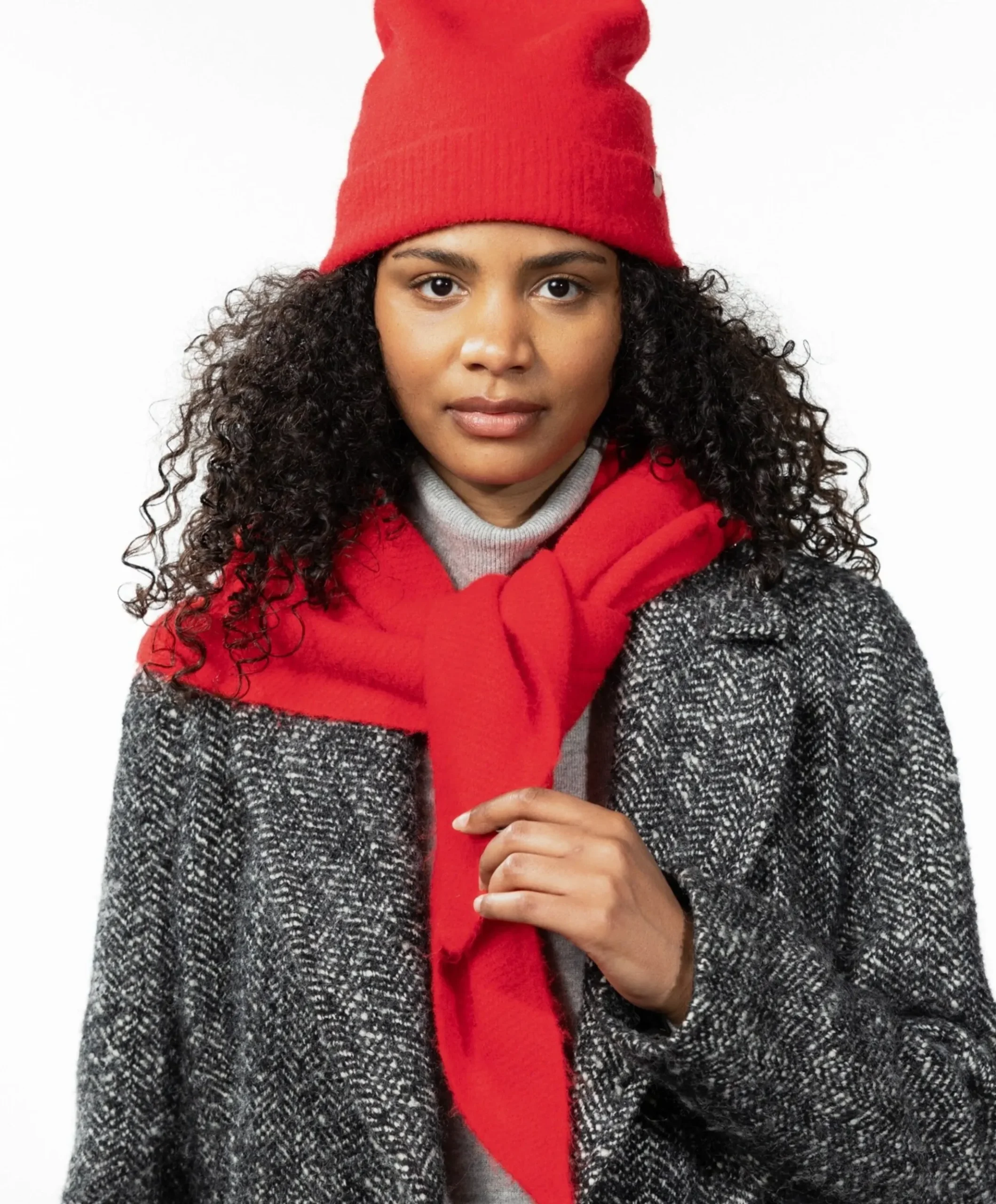 Dames sjaal rood