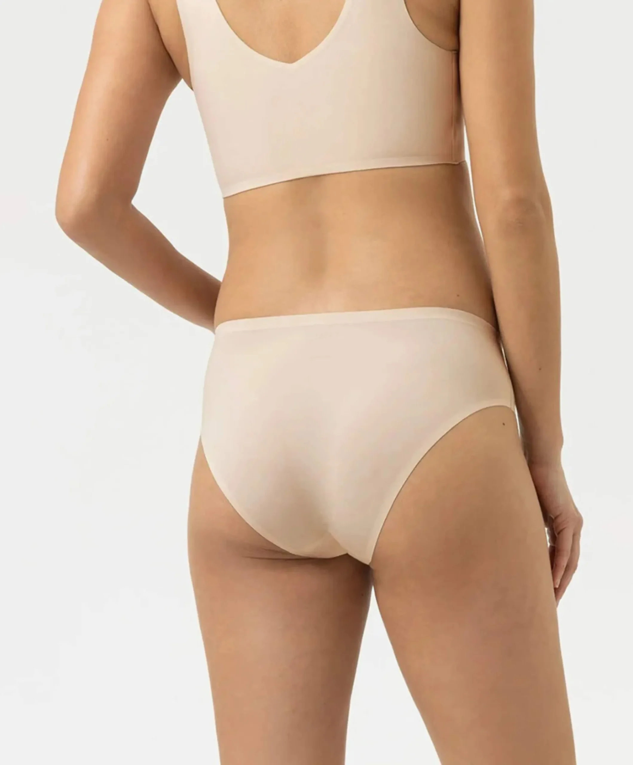 Dames slip beige
