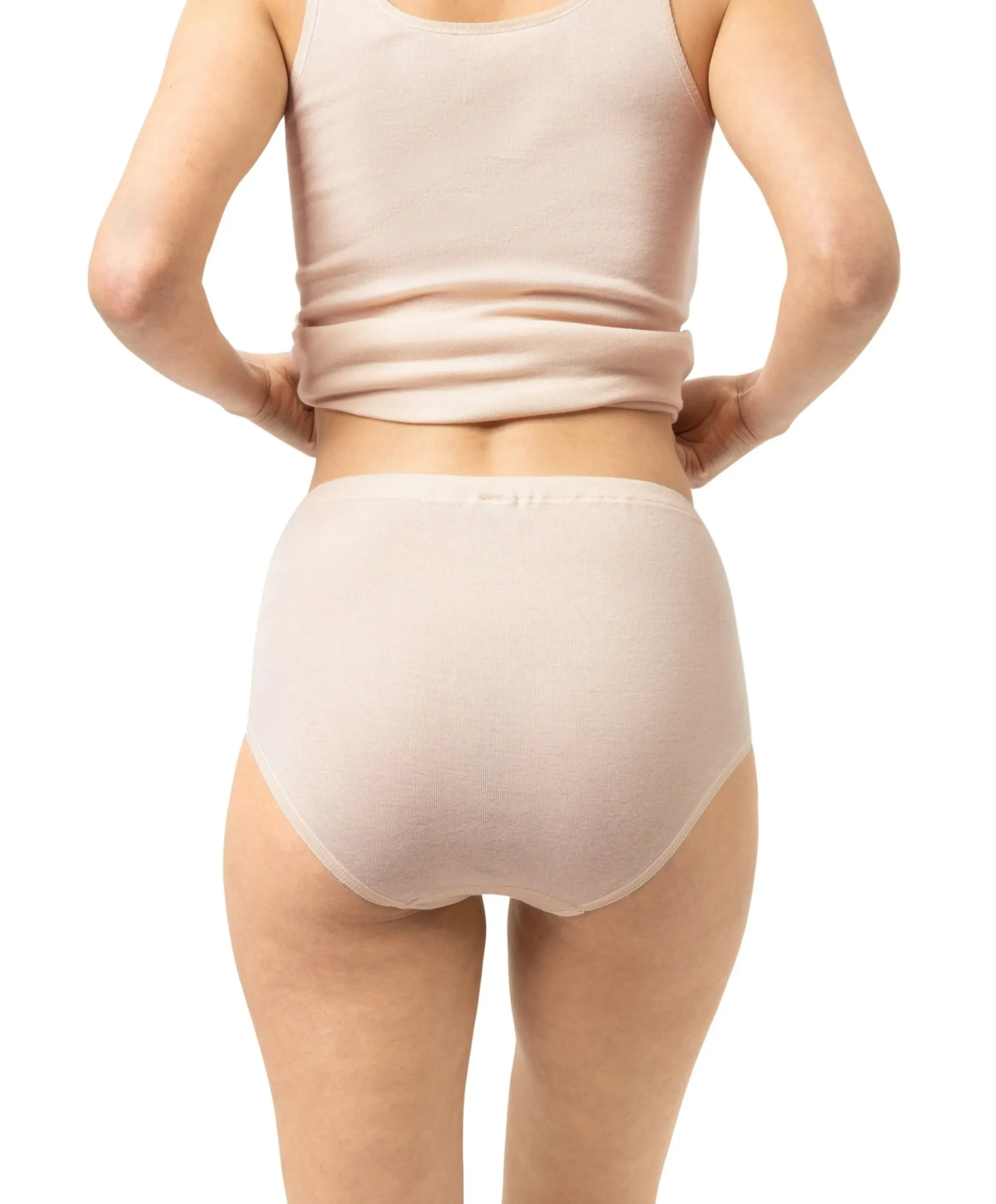Dames slip beige