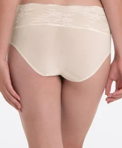 Dames slip ecru