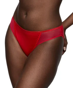 Dames slip rood