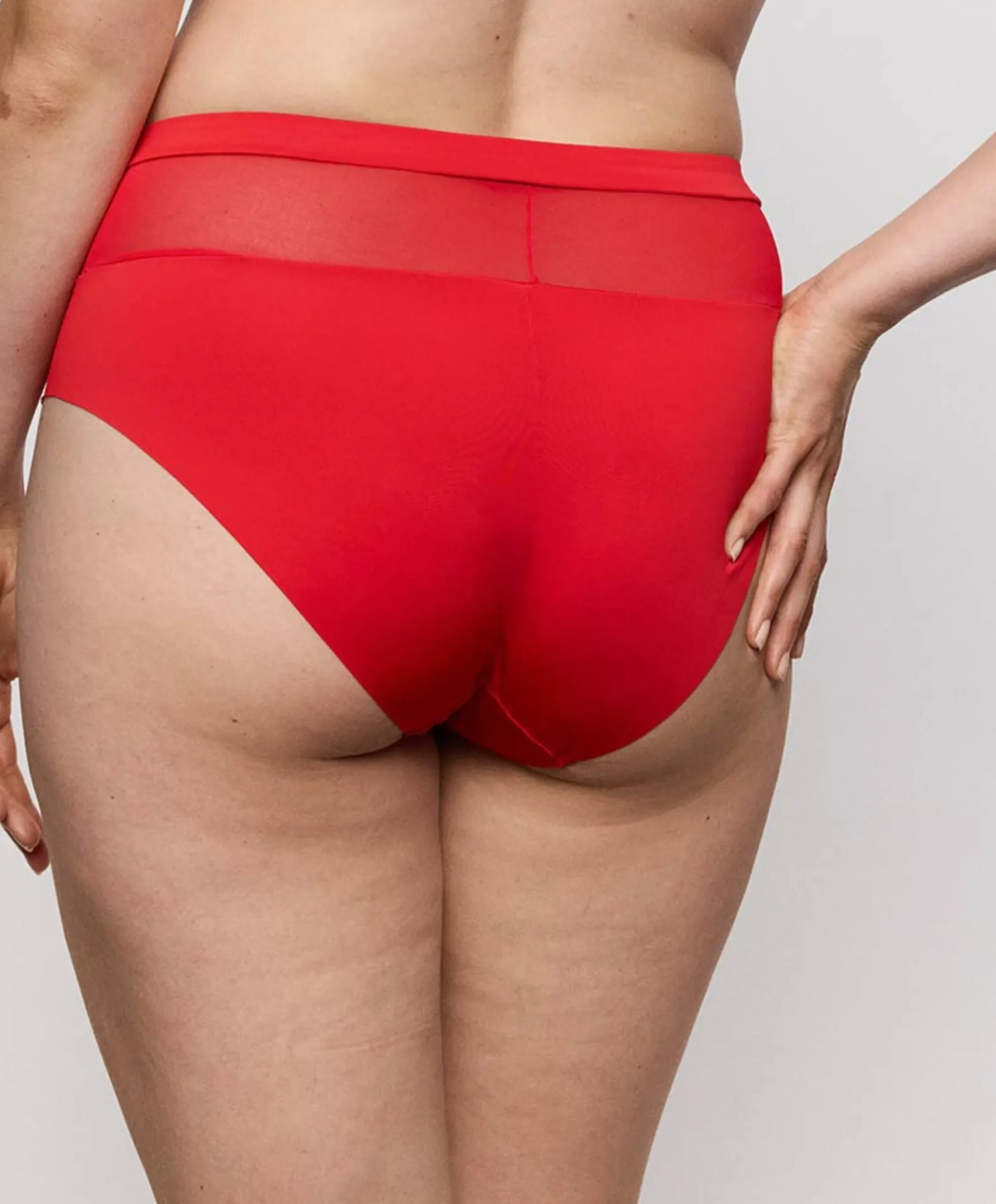 Dames slip rood