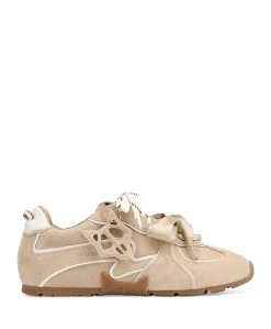 dames sneakers beige