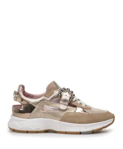 dames sneakers beige