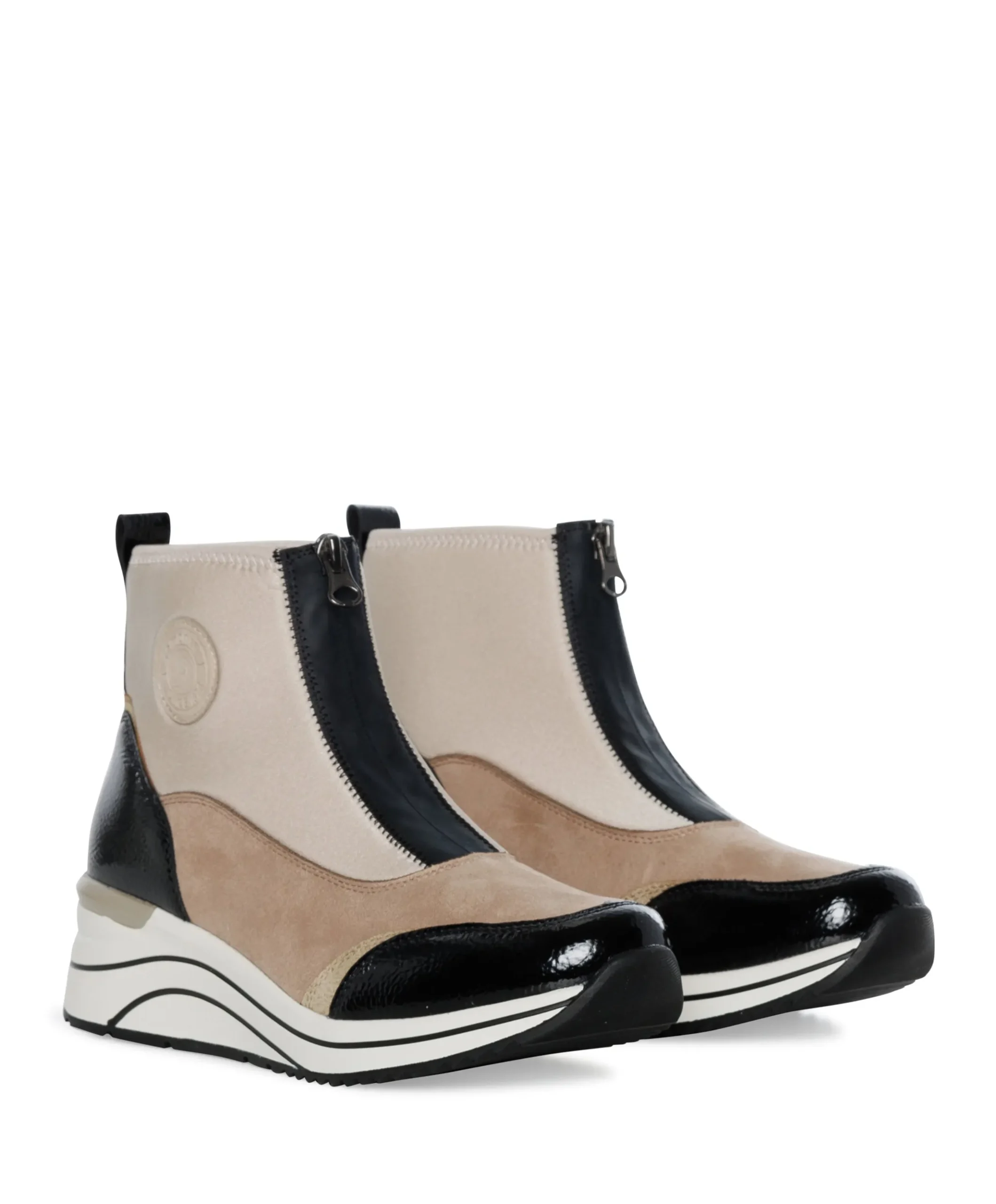 dames sneakers beige