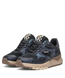 dames sneakers blauw