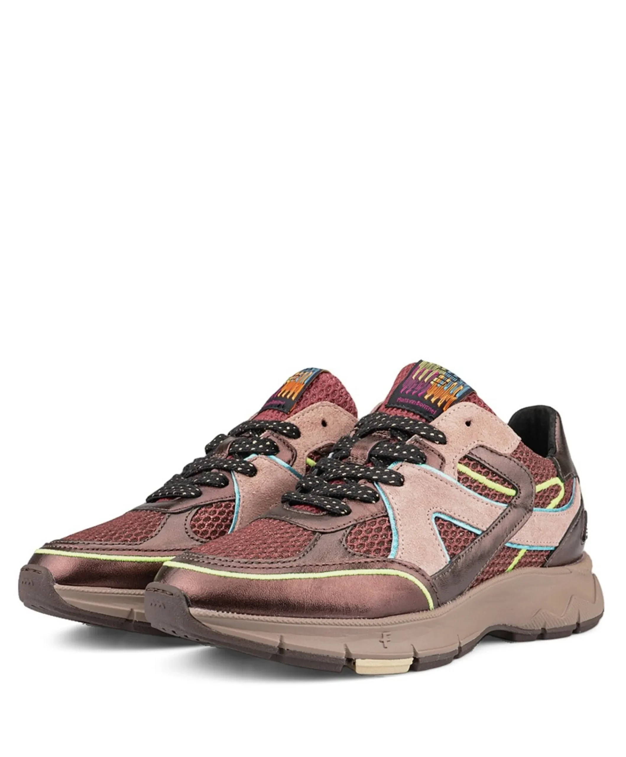 dames sneakers bordeaux