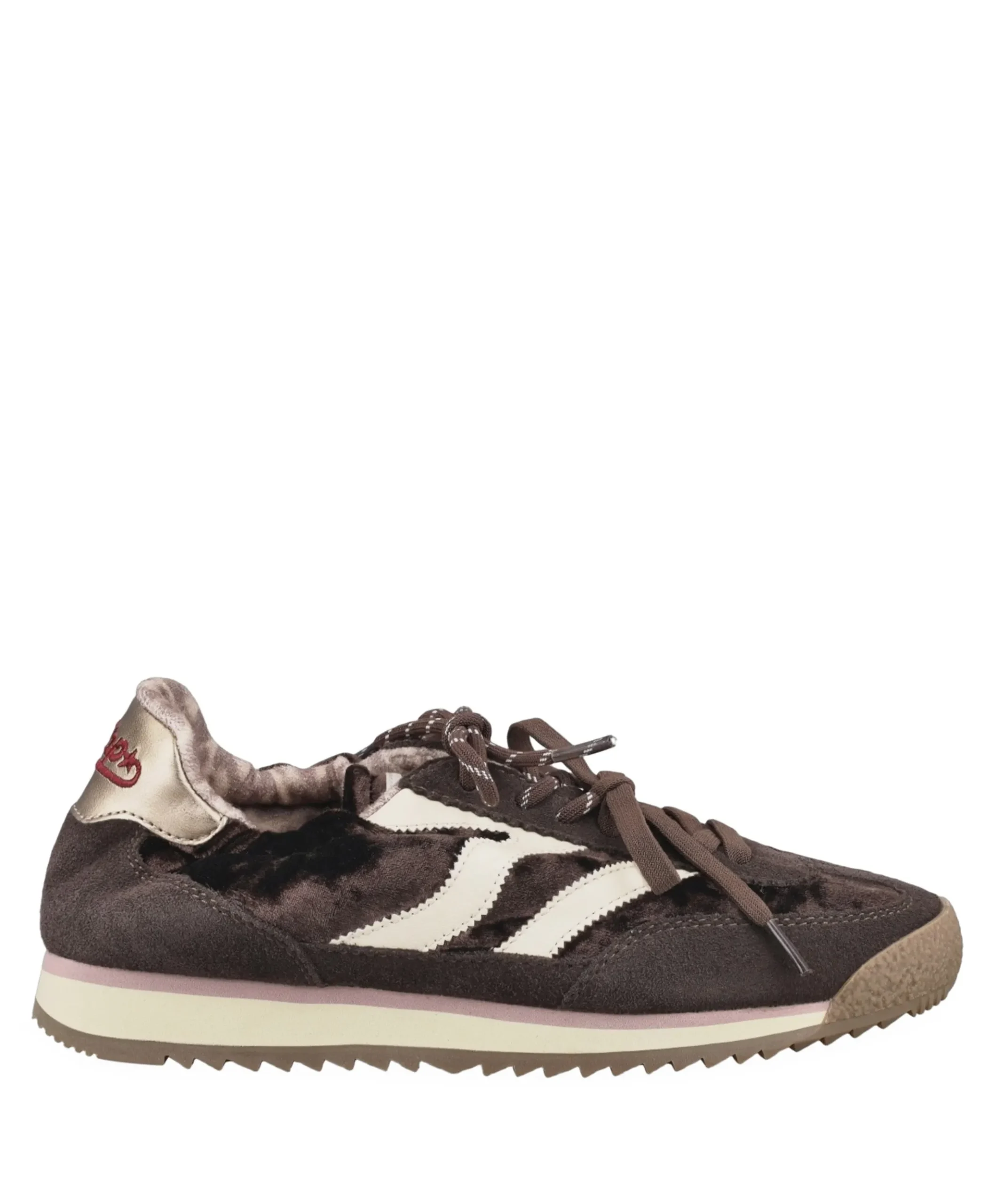 dames sneakers bruin