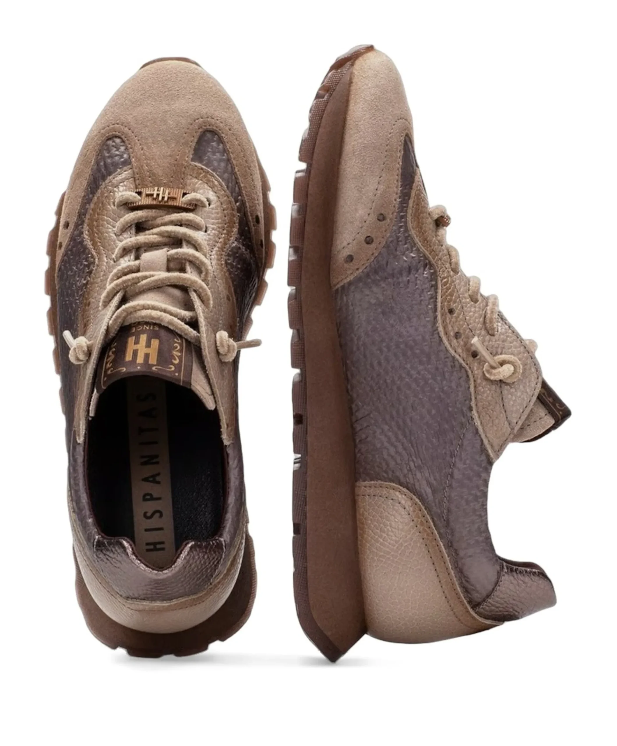 dames sneakers bruin