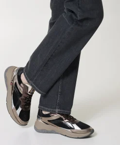 dames sneakers bruin