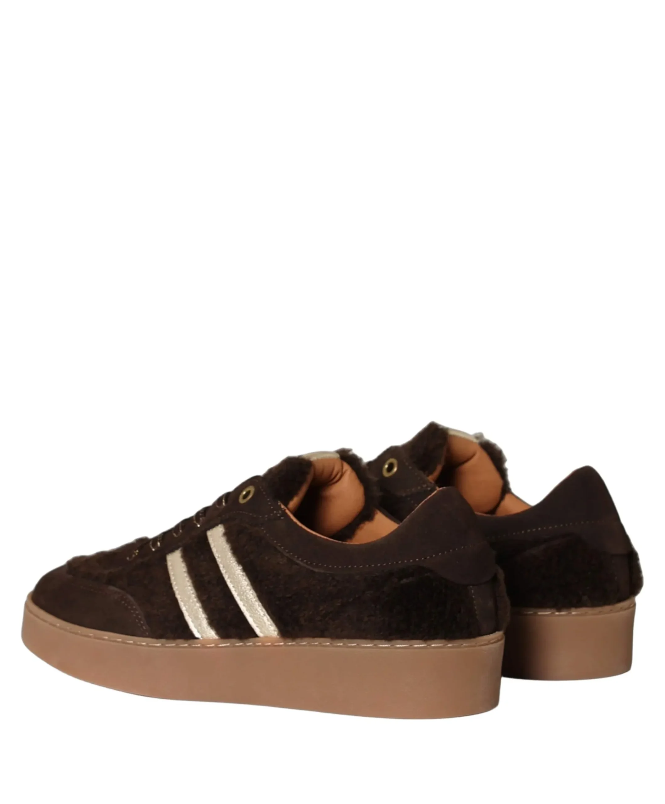 dames sneakers bruin