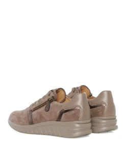 dames sneakers bruin